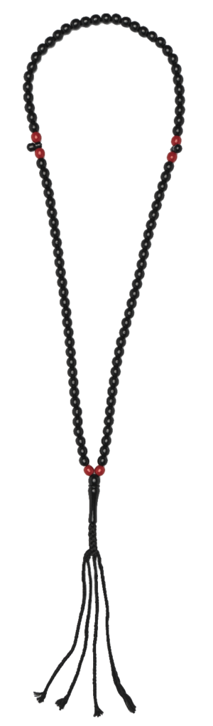 Black & Red Prayer Beads