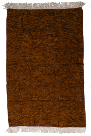 Solid Reversible Prayer Rug - Brown/White